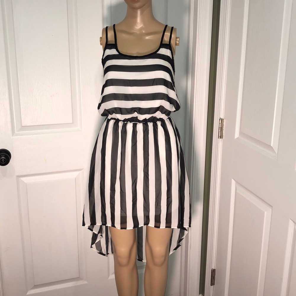 Sans Souci Black & White Dress S